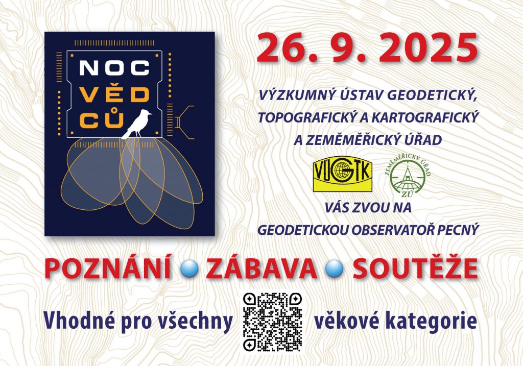Noc vědců 2025 - leták