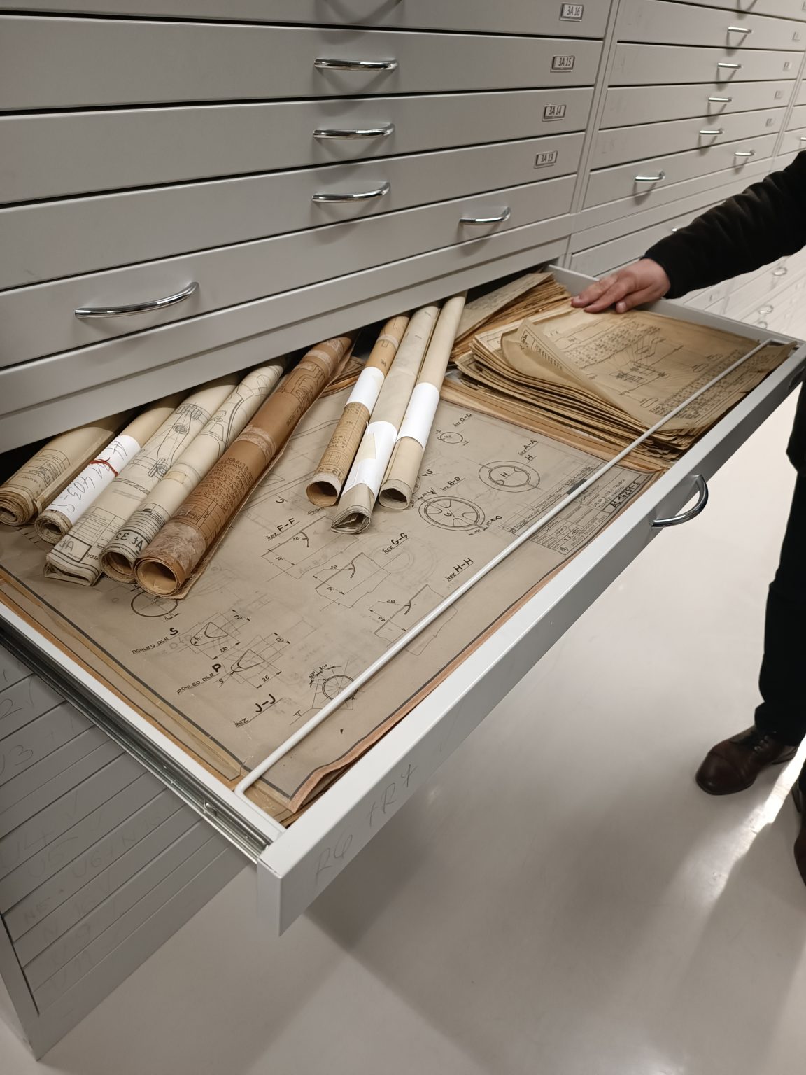 Návštěva v archivu Škoda Auto