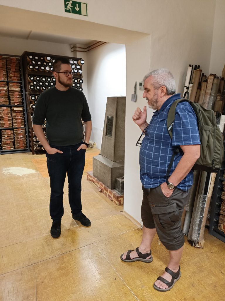 Návštěva v Ústředním archivu zeměměřictví a katastru nemovitostí